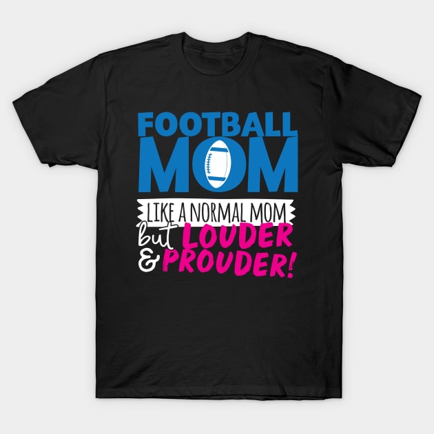 Football Mom T-Shirt by thingsandthings